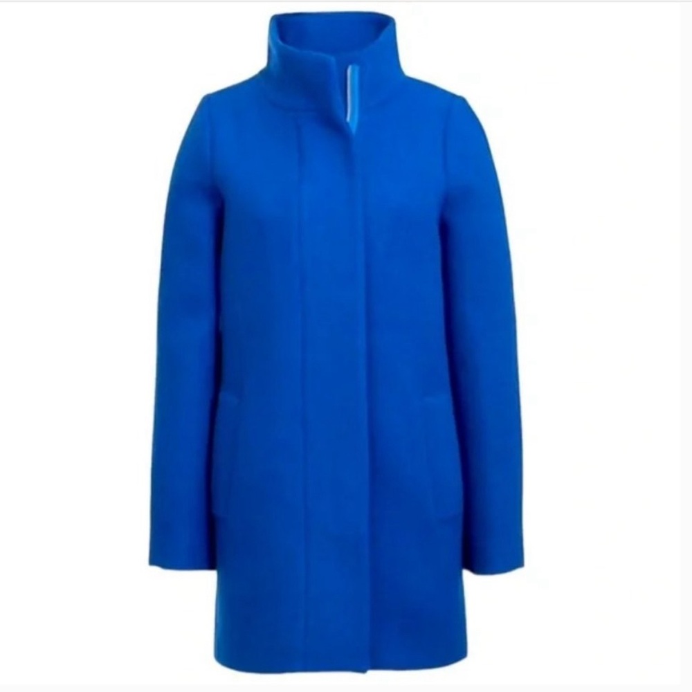 J Crew City Coat Royal Blue Size 4